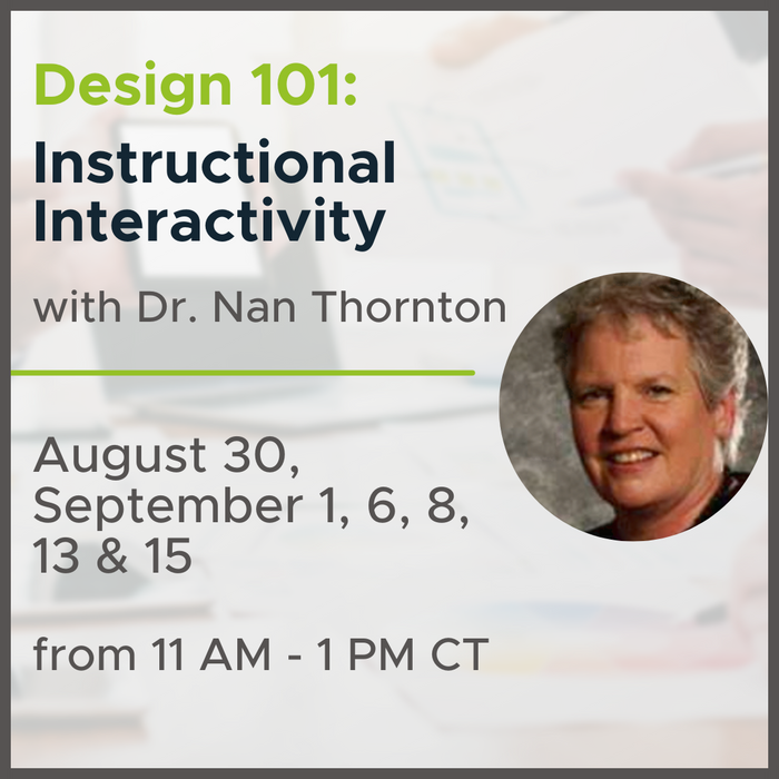 Design 101: Instructional Interactivity