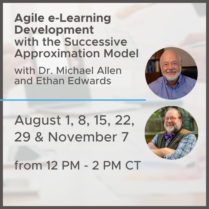 Leading Agile e-Learning Development with the Successive Approximation Model