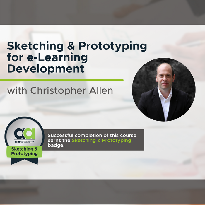 Sketching & Prototyping for e-Learning Development Workshop